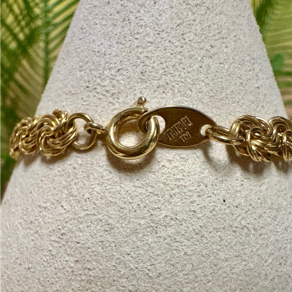 Designers brands gold knot necklace set - Picture 8 of 9